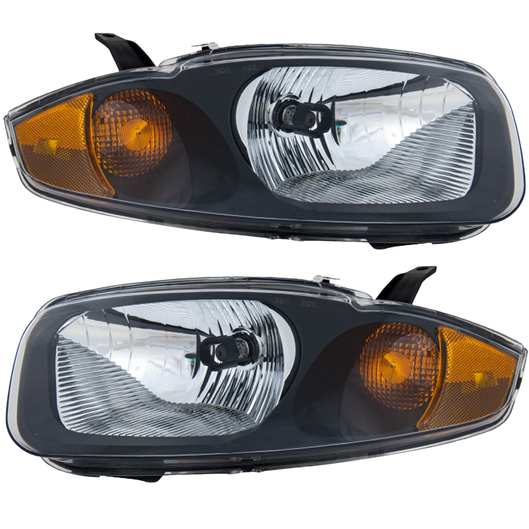 AM CAVALIER 03-05 HEAD LAMP RH AND LH Assembly Halogen SKU SET C100111 Partslink GM2502221 GM2503221 OEM 22707274-22707273