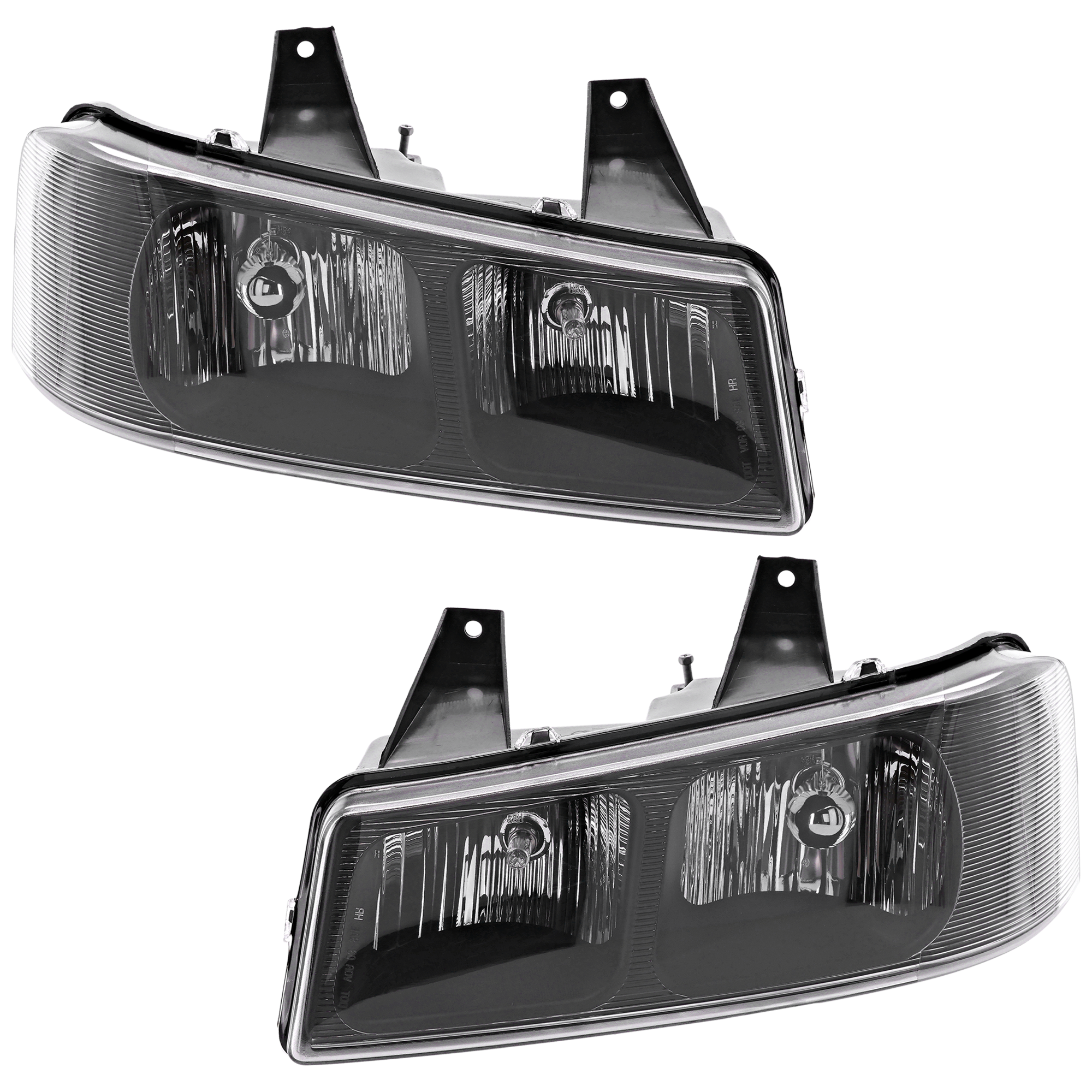 AM EXPRESS SAVANA VAN 03-23 HEAD LAMP RH AND LH Assembly Halogen SKU SET C100117 Partslink GM2502233 GM2503233 OEM 85577295-15879432-85577296-158