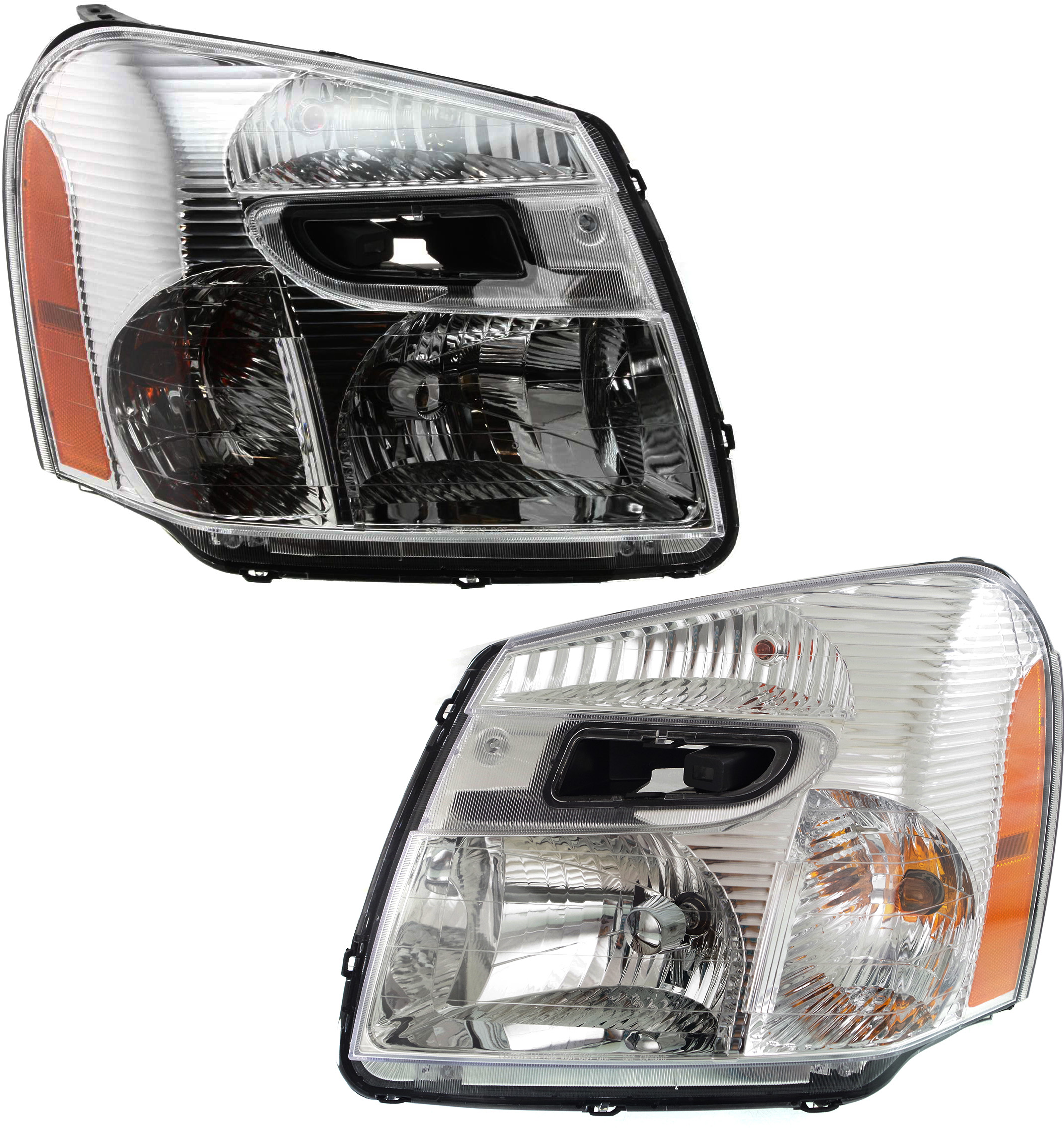 AM EQUINOX 05-09 HEAD LAMP RH AND LH Composite Assembly Halogen SKU SET C100139 Partslink GM2502254 GM2503254 OEM 15888058-15888059