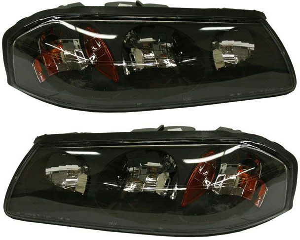 AM IMPALA 04-05 HEAD LAMP RH AND LH Composite Assembly Halogen From 2-06-04 SKU SET C100165 Partslink GM2502248 GM2503248 OEM 10356097-10356098