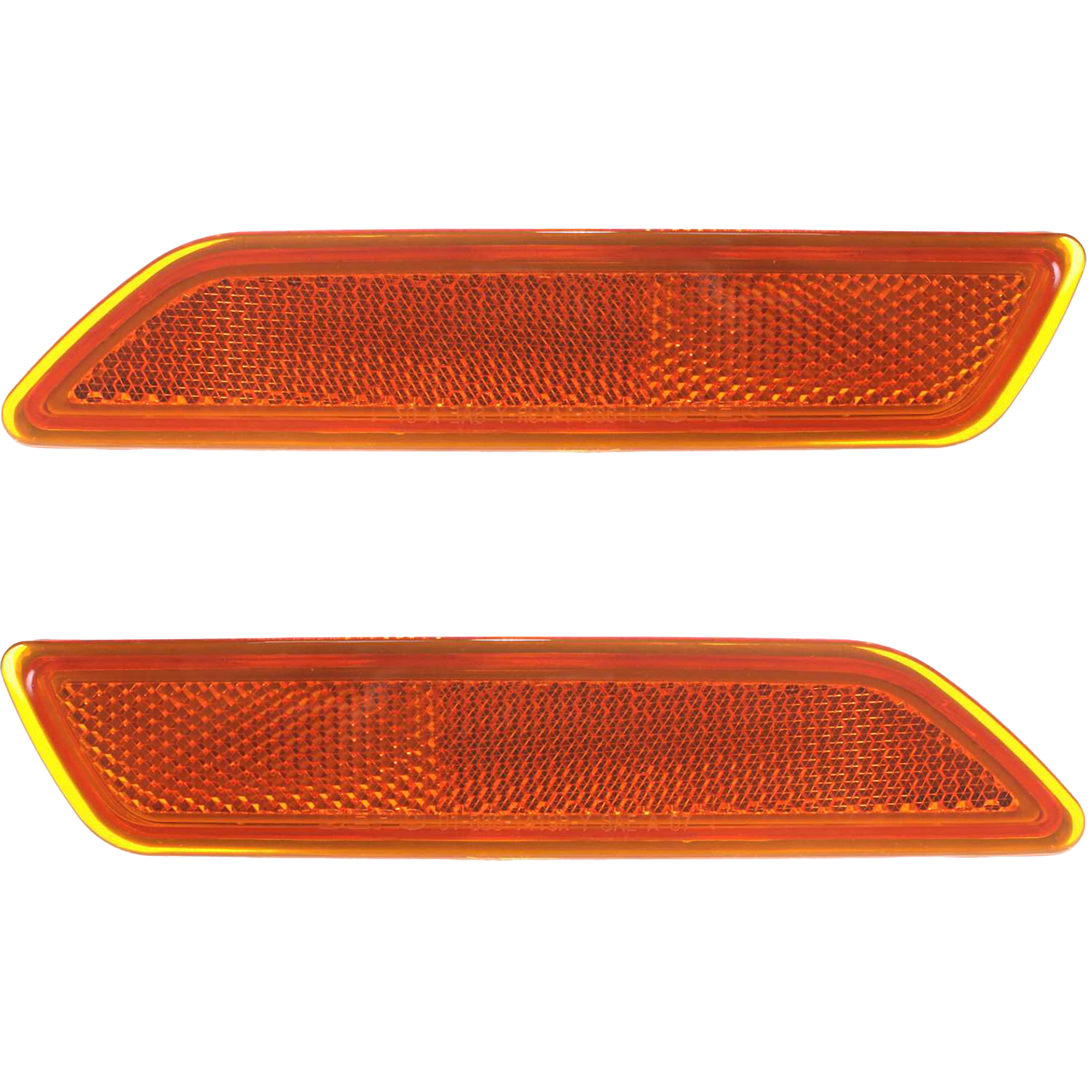 AM SEBRING 08-10 FRONT BUMPER REFLECTOR RH and LH SKU SET C104511 Partslink CH2551128 CH2550128 OEM 4389698AC 4389699AC