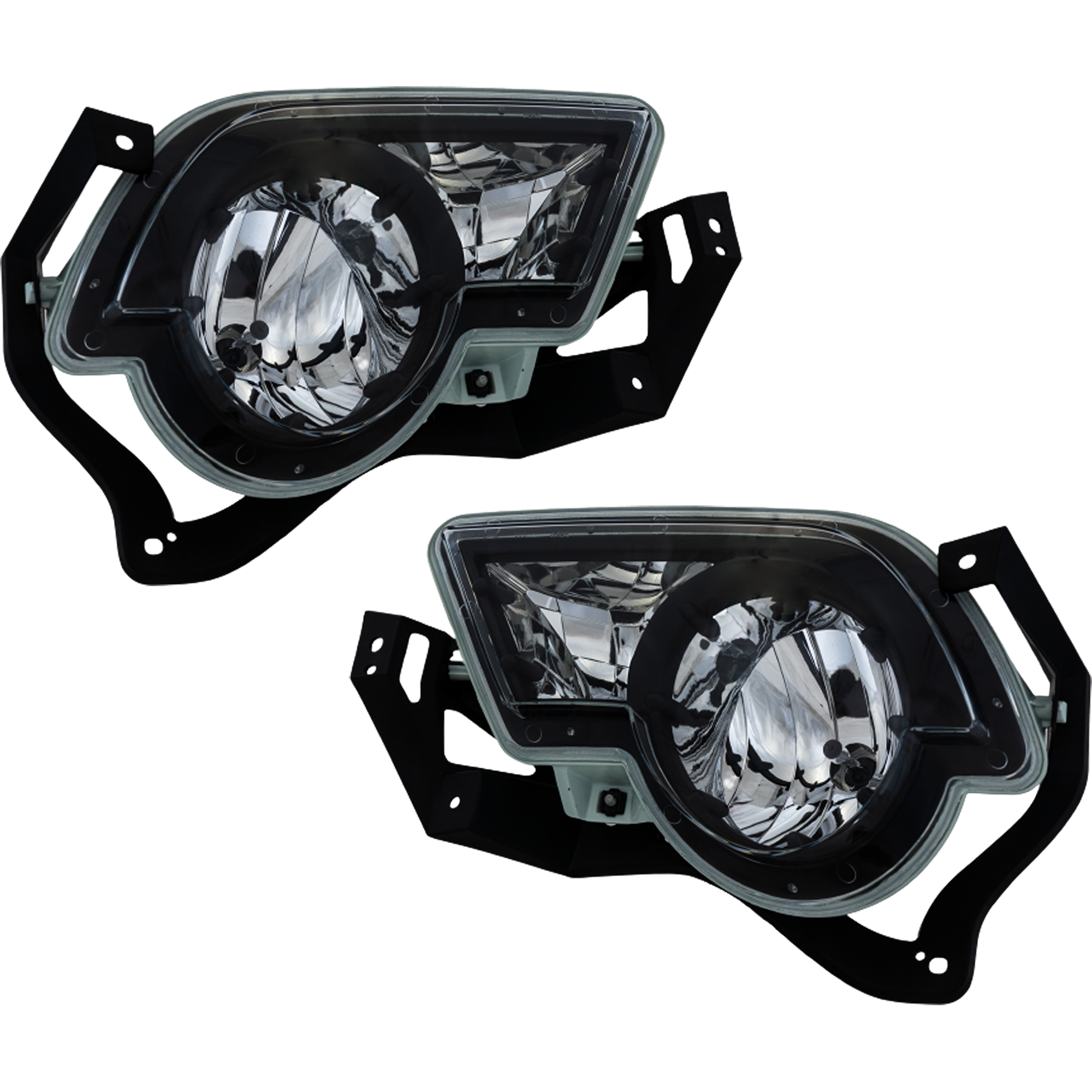 AM AVALANCHE 02-06 FRONT FOG LAMP RH AND LH Assembly w Body Cladding SKU SET C107509 Partslink GM2593141 GM2592141 OEM 15040362-15040361
