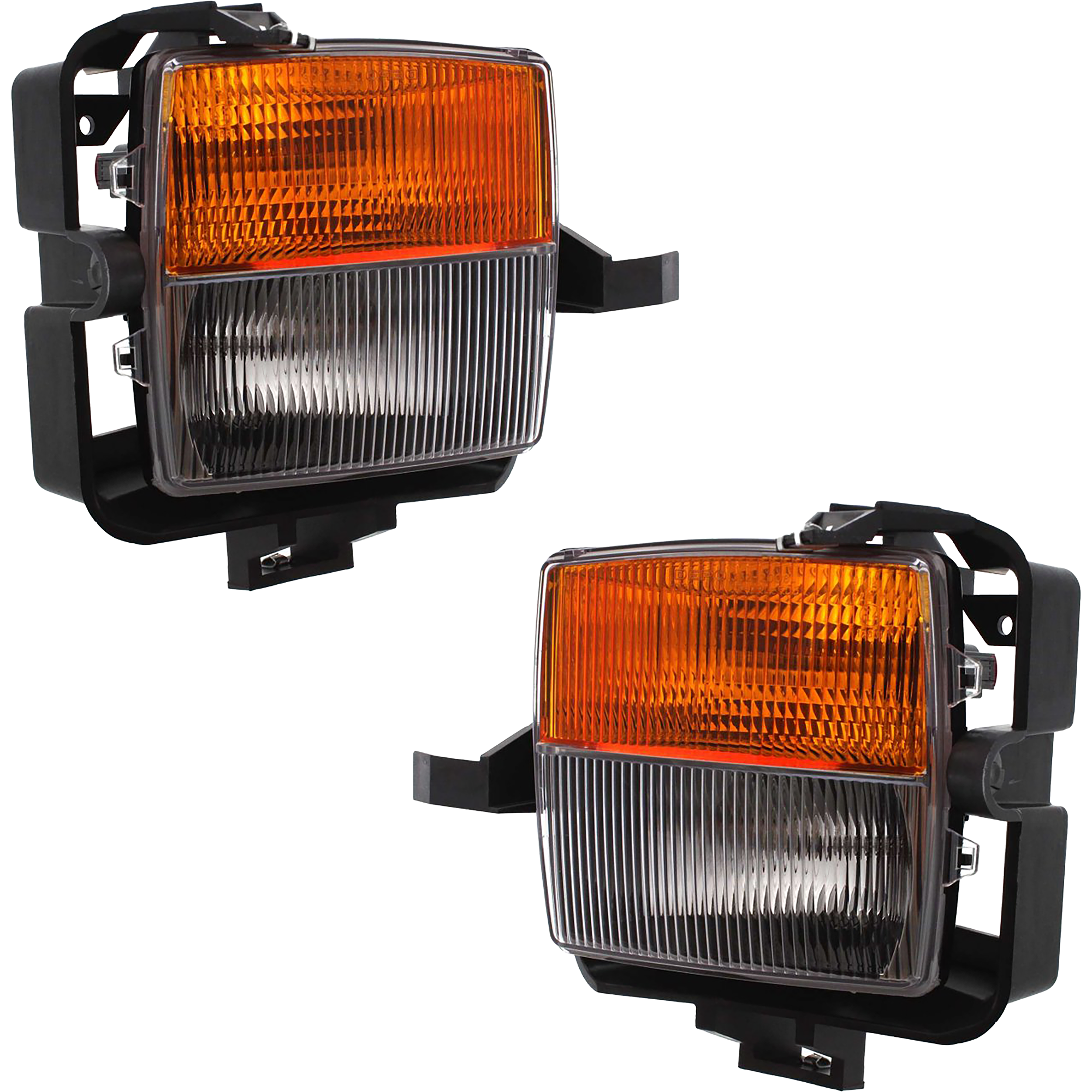 AM CTS 03-07 FRONT FOG LAMP RH AND LH Assembly w Turn Signal SKU SET C107521 Partslink GM2531126 GM2530126 OEM 15930688-15930687