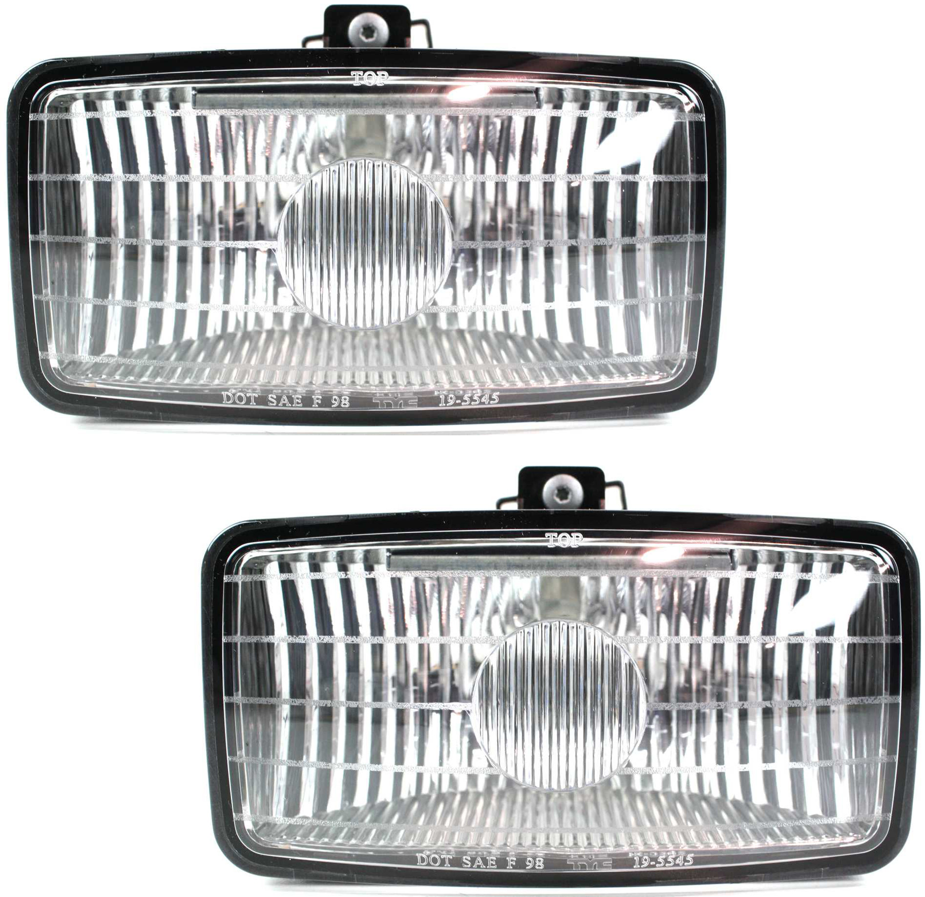 AM S10-00-03 FRONT FOG LAMP RH AND LH Assembly Xtreme Model SKU SET C107904 Partslink GM2592140 OEM 16530308