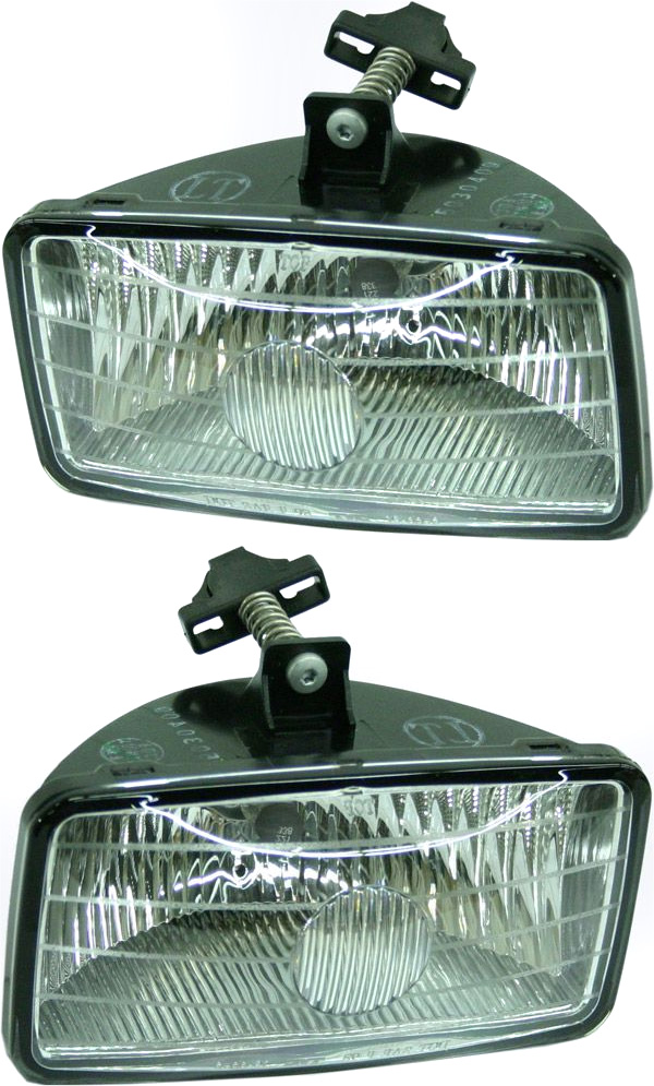 AM C K FULLSIZE PICKUP 88-00 FRONT FOG LAMP RH AND LH Assembly C K Models w Off Road Pkg. SKU SET C107905 Partslink GM2592139 OEM 12477563