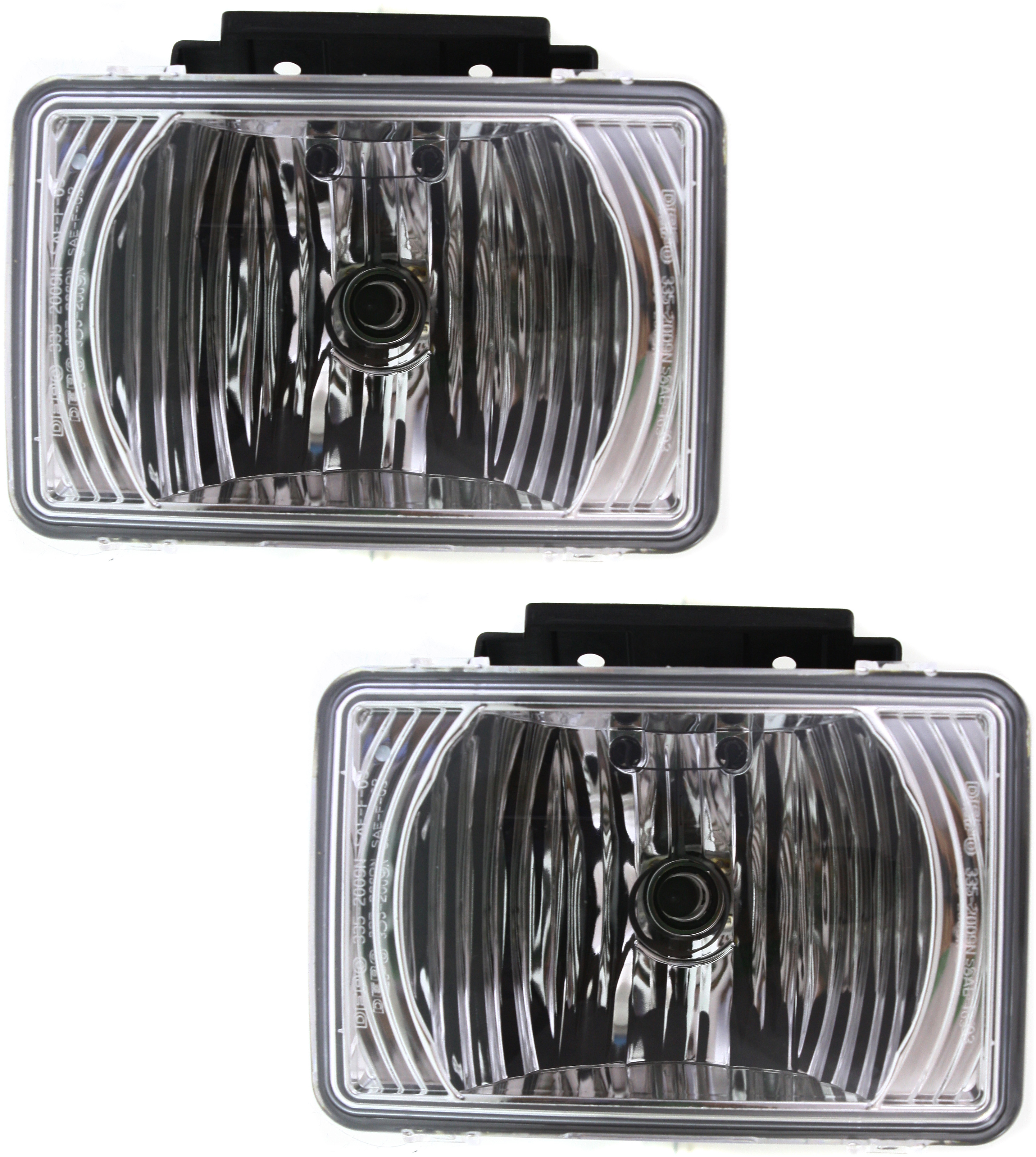 AM CANYON COLORADO 04-12 FRONT FOG LAMP RH AND LH Assembly CAPA SKU SET C107906Q 2 Partslink GM2592135C OEM 22863814