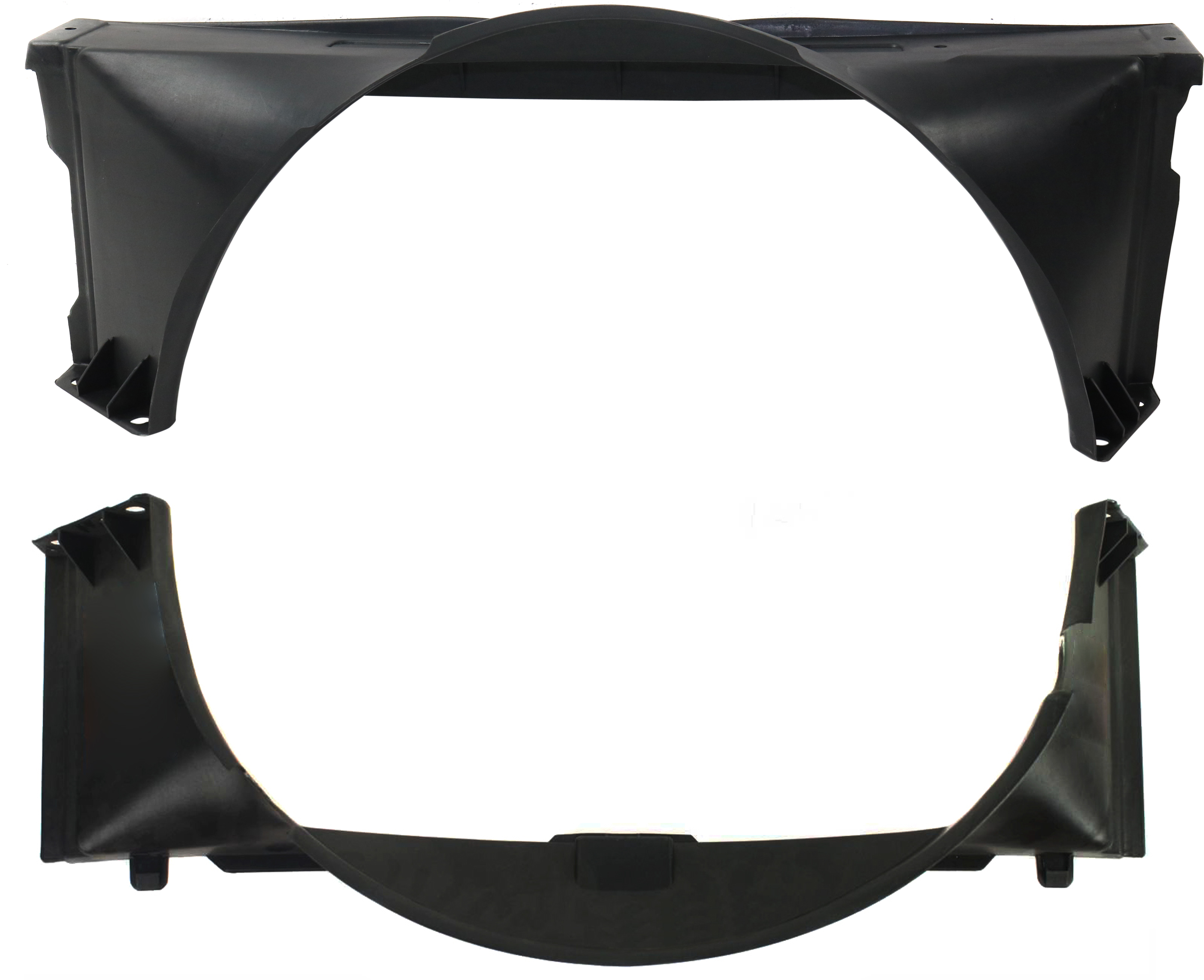 AM S10-94-04 BLAZER 95-05 RADIATOR FAN SHROUD Upper and Lower V6 SKU SET C160312-2 Partslink GM3110124 GM3110125 OEM 15736666-15133506