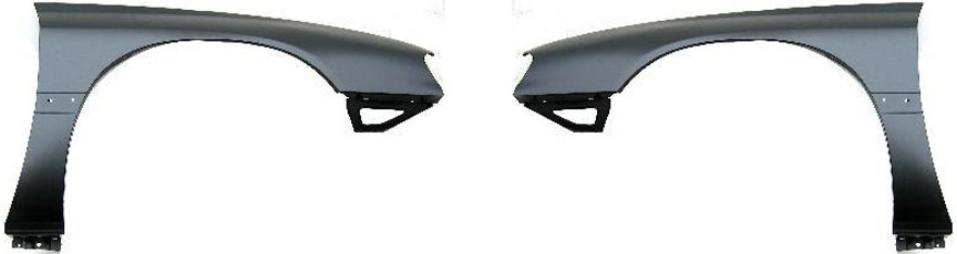 AM IMPALA 00-05 FRONT FENDER RH AND LH Primed CAPA SKU SET C220103Q Partslink GM1240273C GM1241273C OEM 89025178-89025179