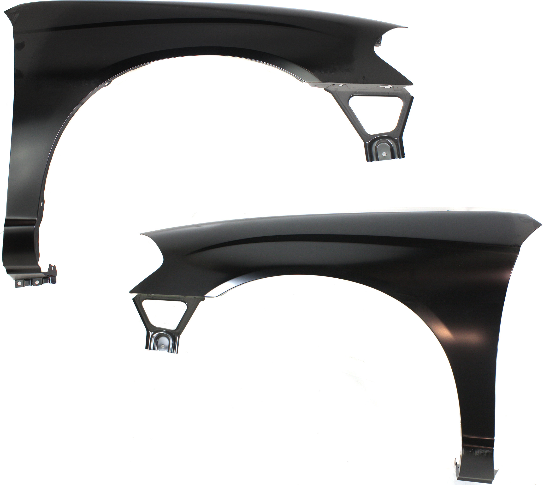 AM MONTE CARLO 06-07 FRONT FENDER RH AND LH Primed Steel SKU SET C220171 Partslink GM1241328 GM1240328 OEM 89025382-89025383