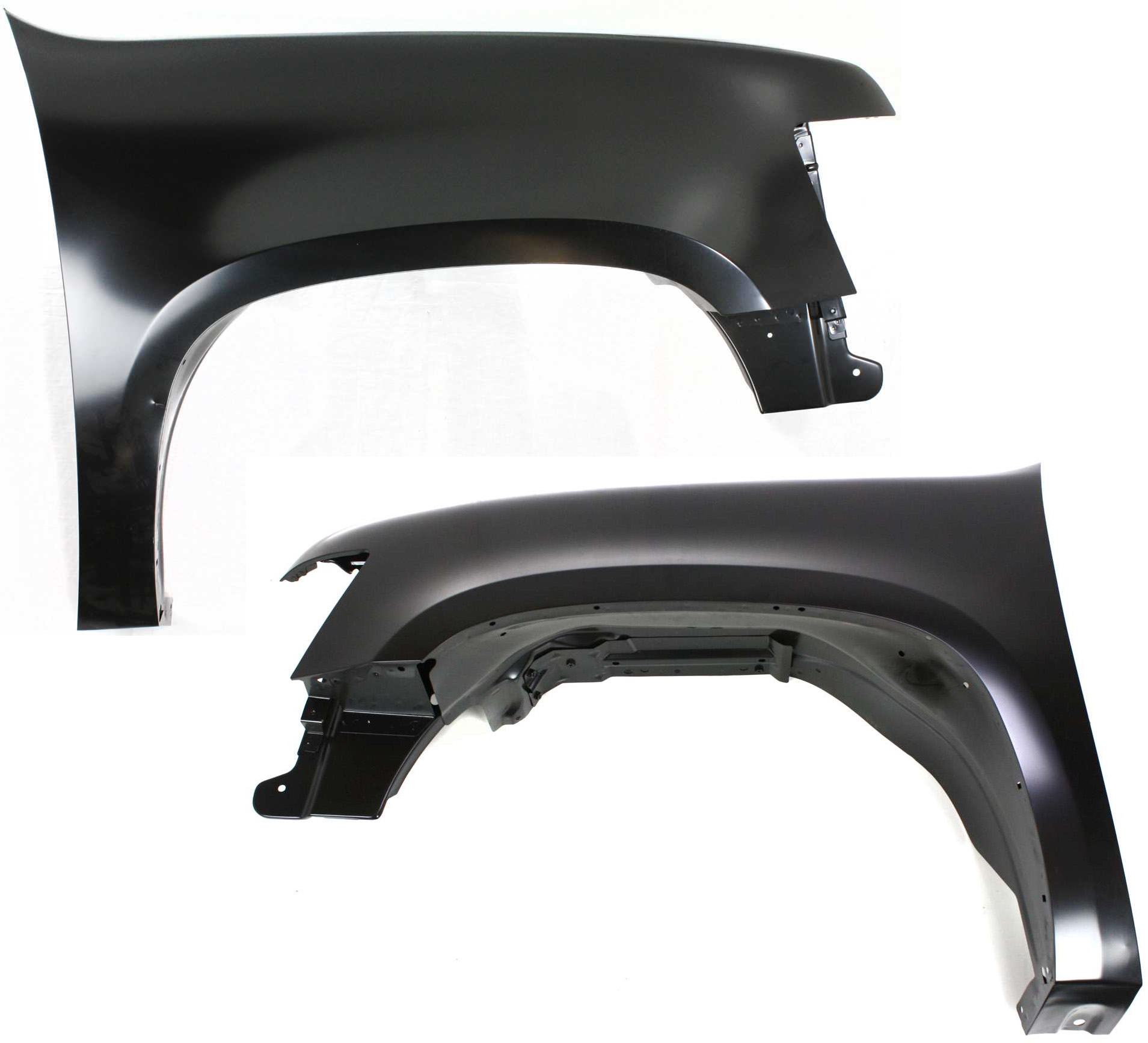 AM TAHOE 07-14 FRONT FENDER RH AND LH Primed Steel SKU SET C220175 Partslink GM1241333 GM1240333 OEM 22977476-22977475