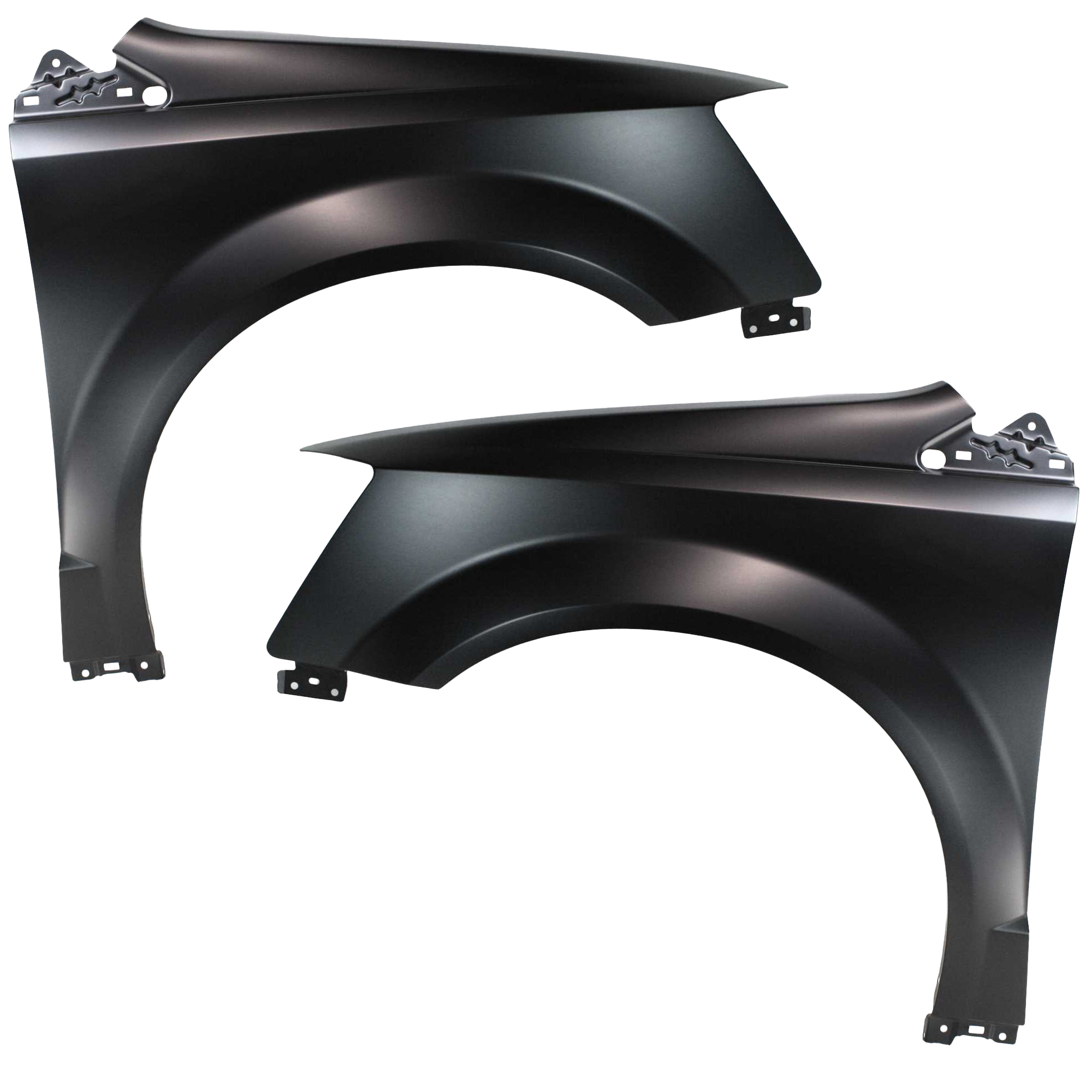 AM GRAND CARAVAN 08-20 TOWN AND COUNTRY 08-16 FRONT FENDER RH AND LH Primed Steel w o Side Repeater Light Hole CAPA SKU SET C220187Q Partslink CH1240262C CH1241262C OEM 68029128AB 68029129AB