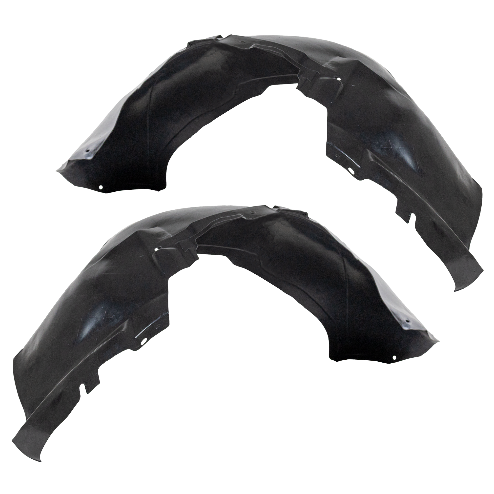 AM SILVERADO SIERRA 1500-1500 HD 2500-99-07 FRONT FENDER LINER RH AND LH 03-07 AWD 4WD Fits 2007 Classic SKU SET C220501 Partslink GM1247110 GM1246110 OEM 15095669-15186612-15132712