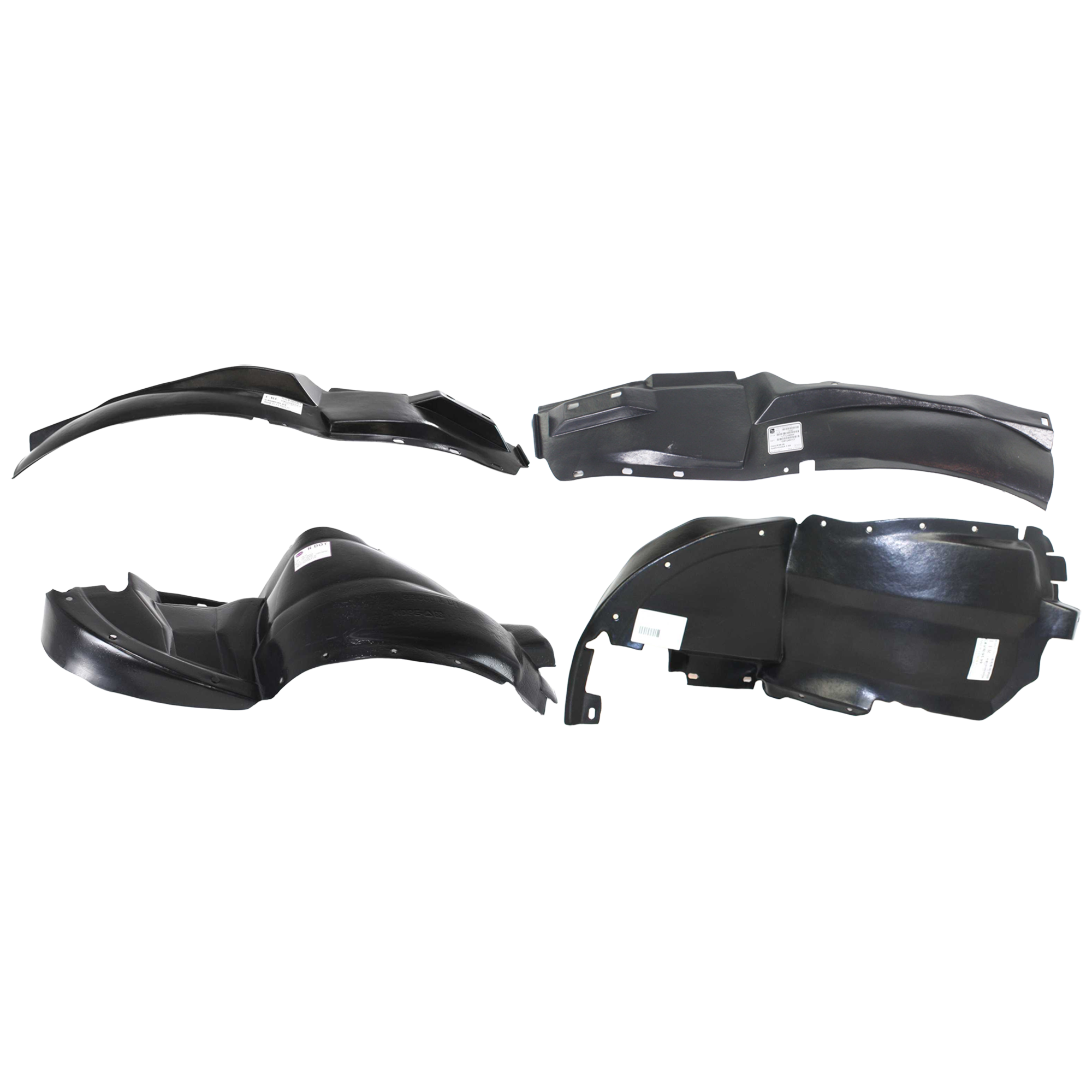 AM CAVALIER 95-99 FRONT FENDER LINER RH AND LH Front and Rear Section SKU SET C222105-4D