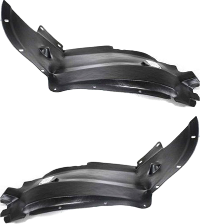 AM CAVALIER 03-05 FRONT FENDER LINER RH AND LH Front Section SKU SET C222113 Partslink GM1249119 GM1248119 OEM 22708176-22708175