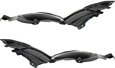AM MALIBU 97-03 CLASSIC 04-05 CUTLASS 97-99 FRONT FENDER LINER RH AND LH Front Section SKU SET C222115 Partslink GM1249121 GM1248121 OEM 22610204-22610205