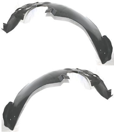 AM PT CRUISER 07-10 FRONT FENDER LINER RH AND LH SKU SET C222125 Partslink CH1249143 CH1248143 OEM 5152054AA 5152055AA