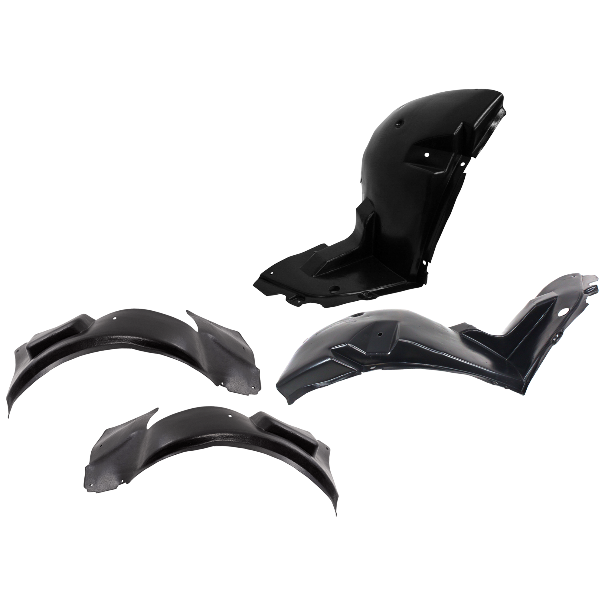 AM STS 06-09 FRONT FENDER LINER RH AND LH Front and Rear Section SKU SET C222157-4B