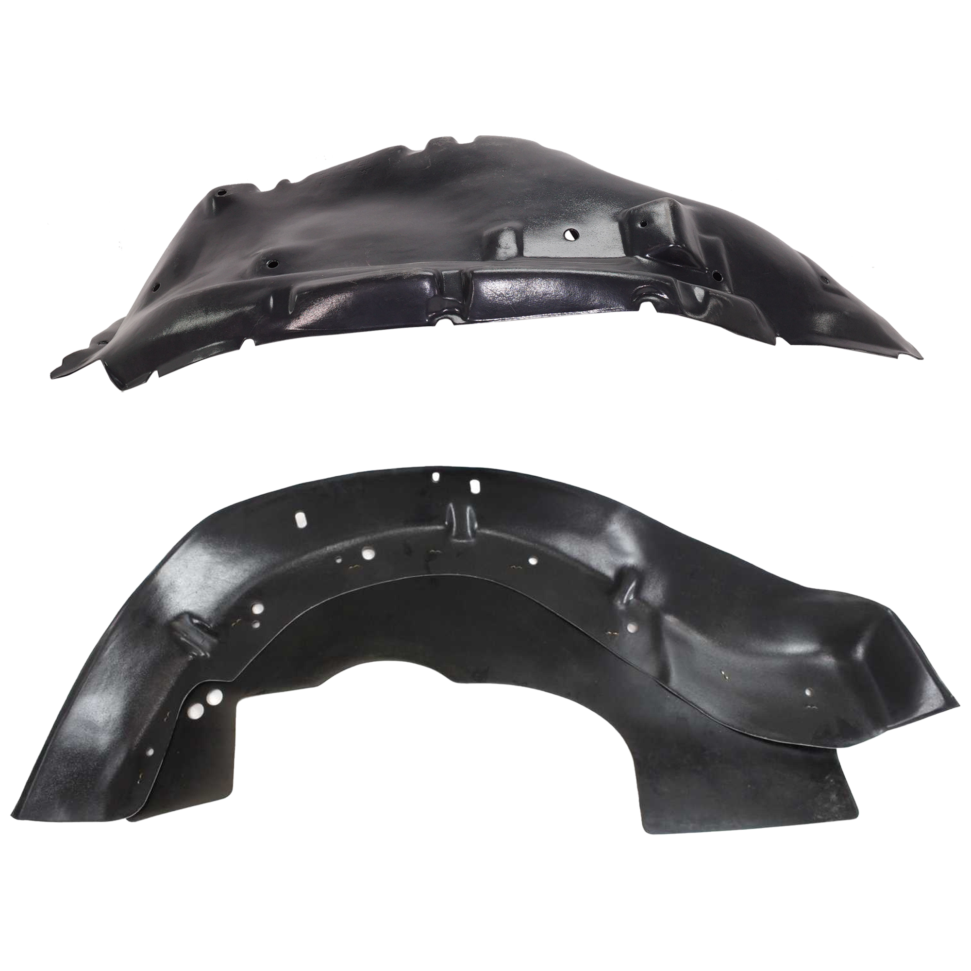 AM COLORADO CANYON 04-08 FRONT FENDER LINER RH AND LH Set of 2 RH Inner Section LH Outer Section 4WD SKU SET C222161-2 Partslink GM1248187 GM1249163 OEM 15799573-20940399