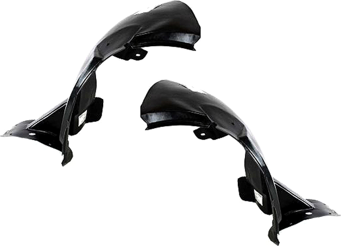 AM SRX 04-09 FRONT FENDER LINER RH AND LH Cover Extension Front Section SKU SET C222165 Partslink GM1248171 GM1249171 OEM 15926323-25770515