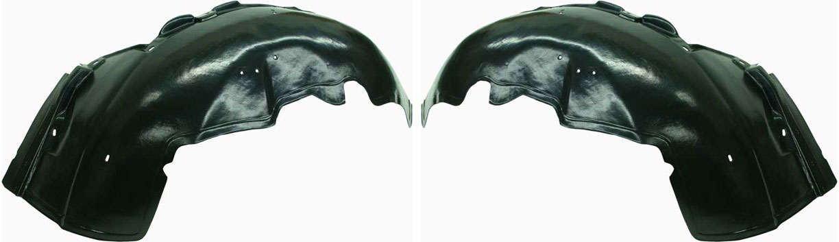 AM ESCALADE EXT 02-06 FRONT FENDER LINER RH AND LH SKU SET C222175 Partslink GM1250111 GM1251111 OEM 15164708-93441154