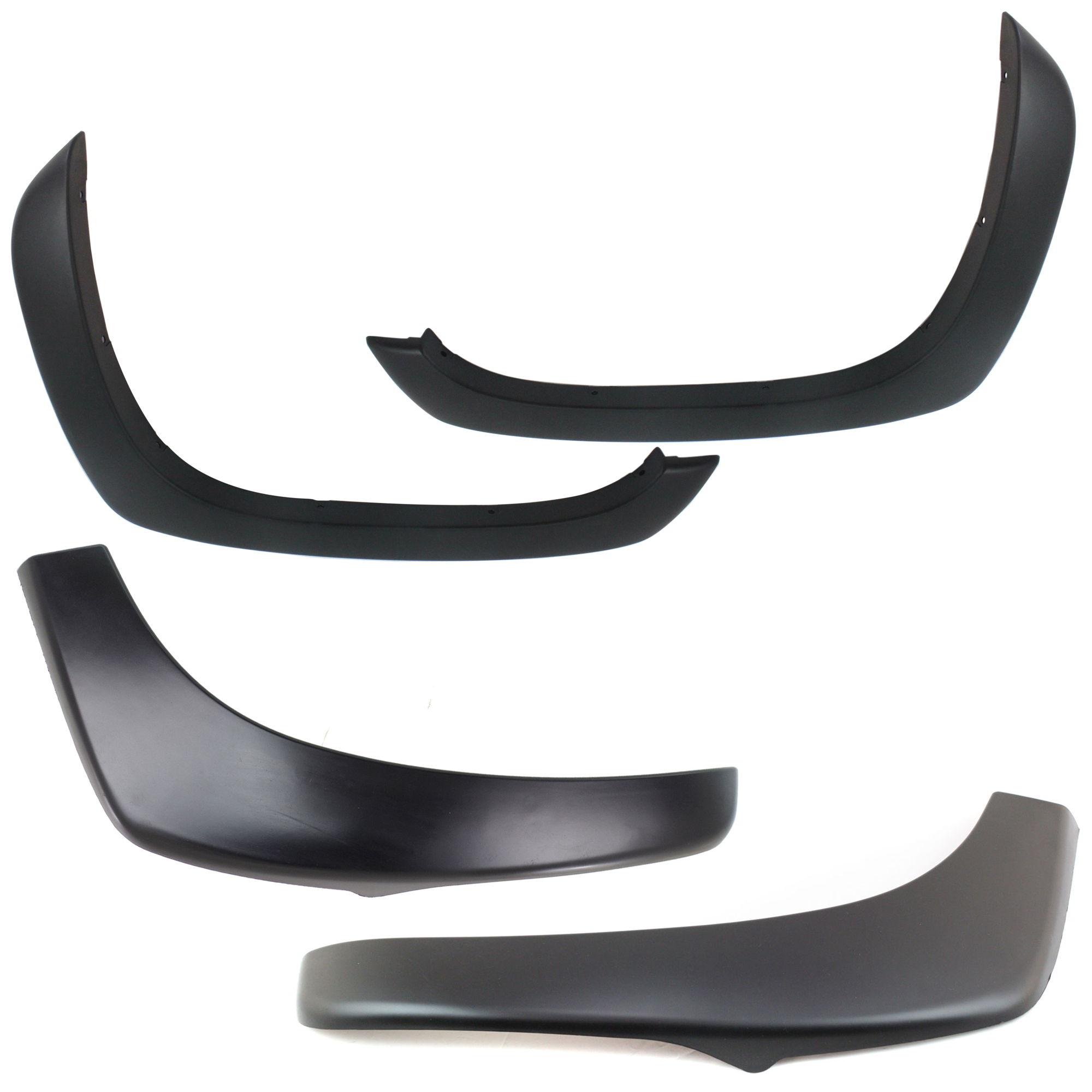 AM TAHOE YUKON 00-06 FRONT AND REAR FENDER FLARES RH AND LH SKU SET C222703 B Partslink GM1268103 GM1269103 GM1768106 GM1769106 OEM 103-748-511-037-485-000-000-000-000