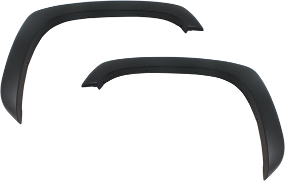 AM SILVERADO 1500-99-06 FRONT WHEEL OPENING MOLDING RH AND LH Textured Includes 2007 Classic SKU SET C222703 Partslink GM1269103 GM1268103 OEM 10374850-10374851