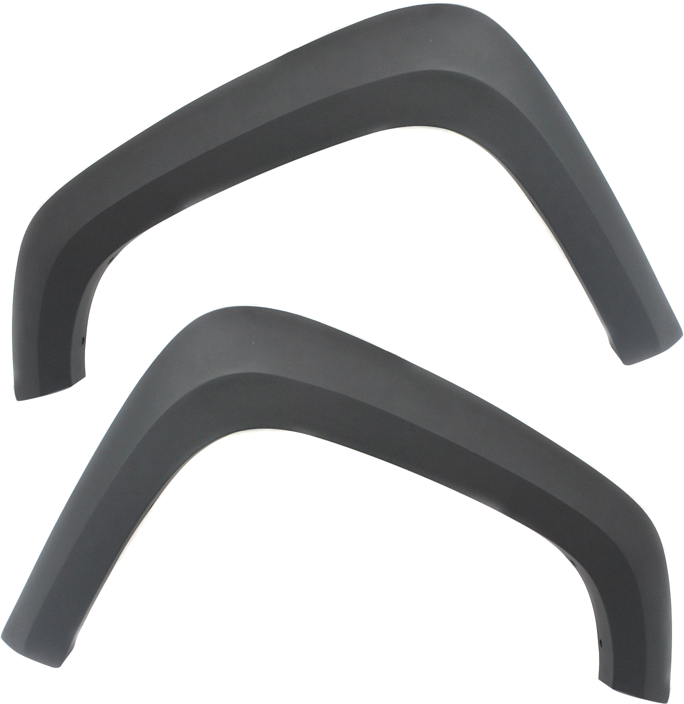 AM CANYON COLORADO 04-12 FRONT WHEEL OPENING MOLDING RH and LH OE Style Textured Gray w Off Road Package SKU SET C222709 Partslink GM1269107 GM1268107 OEM 15137802-15137801