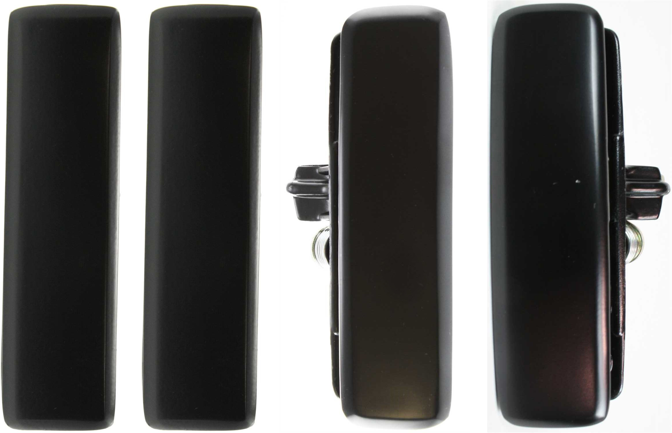AM ASTRO SAFARI 85-92 LUMINA APV 90-96 EXTERIOR FRONT AND REAR DOOR HANDLE RH AND LH Smooth Black SKU SET C462119-4 Partslink GM1311116 GM1310118 GM1310116 GM1513102 OEM 12545596-10157550-12545595-101