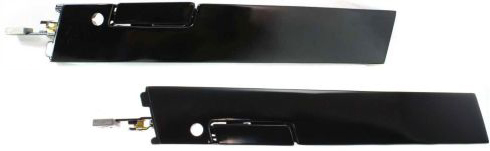AM LUMINA 90-94 FRONT DOOR HANDLE RH and LH Included Outside Metal Black With Keyhole And Molding SKU SET C462145 Partslink GM1310106 GM1311106 OEM 16627462-16627463