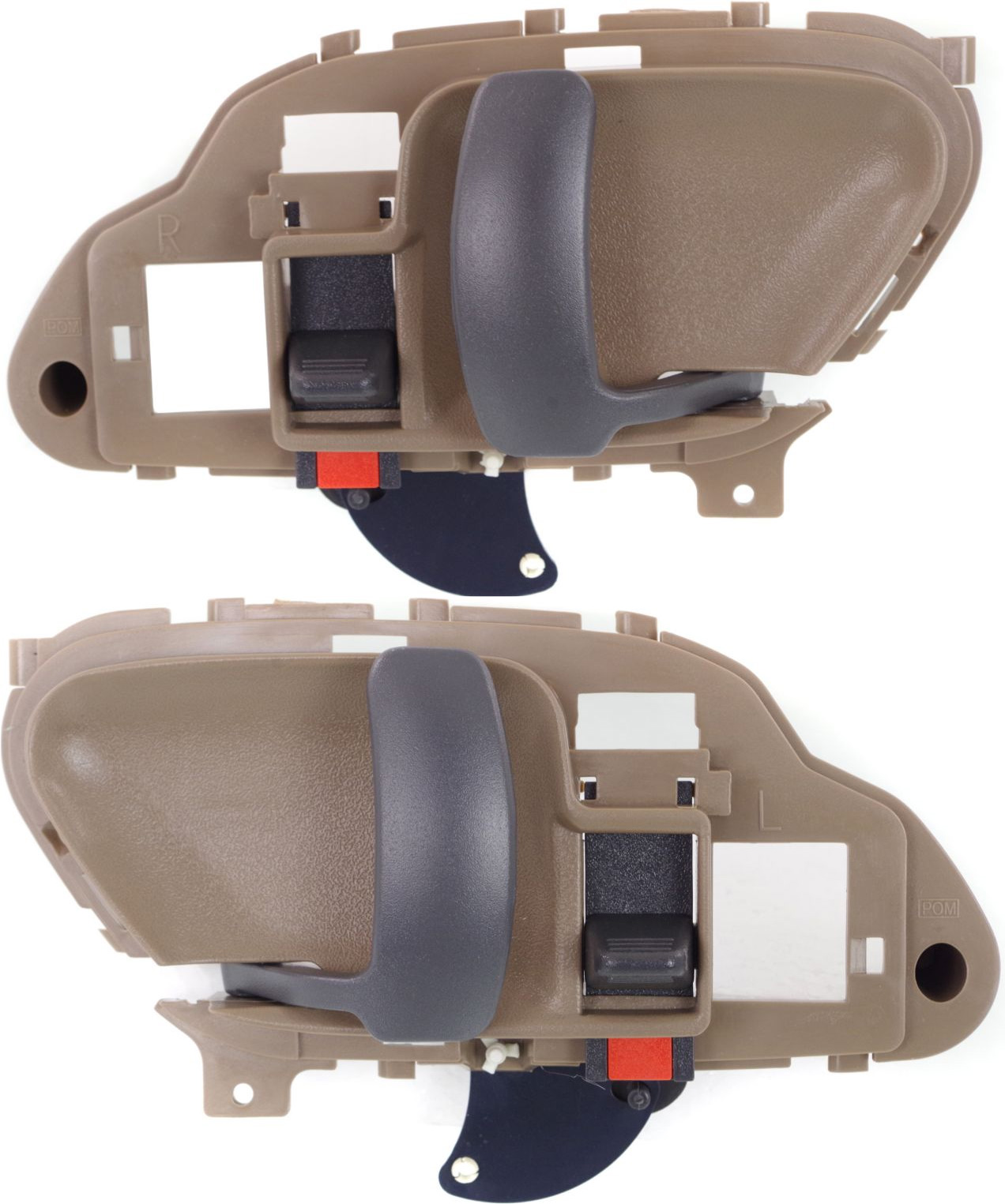 AM C K FULL SIZE P U 95-02 SUBURBAN 95-99 FRONT DOOR HANDLE RH and LH Inside Beige =REAR SKU SET C462159B Partslink GM1353152 GM1352152 OEM 15708052-15708051