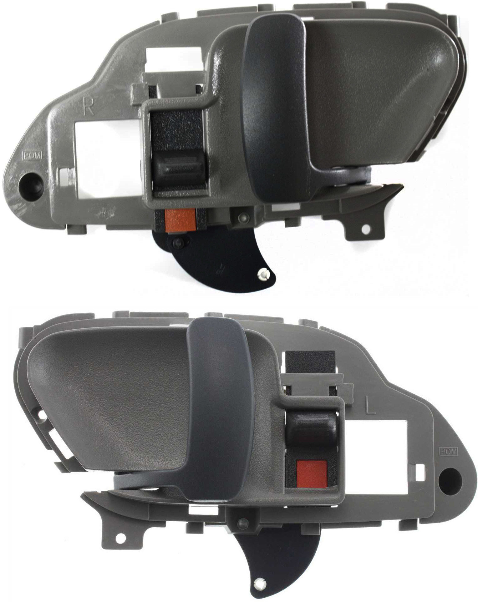 AM C K FULL SIZE P U 95-02 SUBURBAN 95-99 FRONT DOOR HANDLE RH and LH Inside Gray =REAR SKU SET C462159 Partslink GM1353101 GM1352101 OEM 15708044-15708043