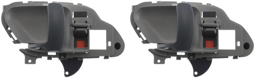 AM C K FULL SIZE P U 95-00 SUBURBAN 95-99 FRONT INTERIOR DOOR HANDLE LH Gray =REAR Set of 2 SKU SET C462160-2 Partslink GM1352101 OEM 15708043