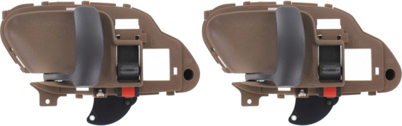 AM C K FULL SIZE P U 95-00 SUBURBAN 95-99 FRONT INTERIOR DOOR HANDLE LH Beige =REAR Set of 2 SKU SET C462160B 2 Partslink GM1352152 OEM 15708051