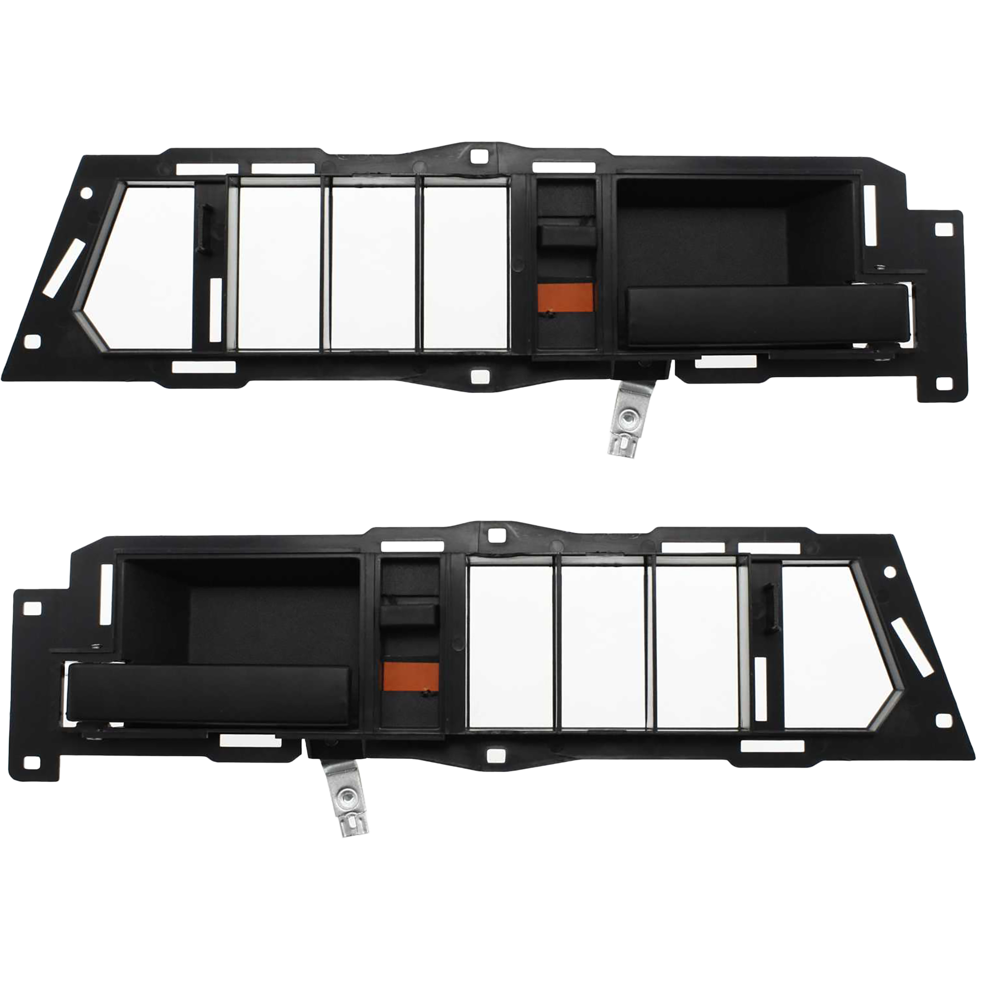 AM C K FULL SIZE P U 88-94 FRONT DOOR HANDLE RH and LH Included Inside Plastic Textured Black Wi SKU SET C462163 Partslink GM1352104 GM1353104 OEM 22071935-22071936
