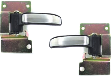 AM C3500-80-80 ROADMASTER 91-96 FRONT INTERIOR DOOR HANDLE RH AND LH Chrome SKU SET C462165 Partslink GM1353115 GM1352115 OEM 458032-458031