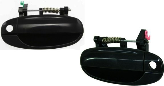 AM AVEO5-04-06 AVEO5-06-11 FRONT EXTERIOR DOOR HANDLE RH AND LH Assembly Smooth Black SKU SET C462189 Partslink GM1310173 GM1311173 OEM 96409548-96409549