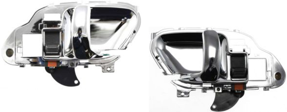 AM C K FULL SIZE P U 95-02 SUBURBAN 95-99 FRONT DOOR HANDLE RH and LH Inside All Chrome =REAR SKU SET C462323 OEM 15708044 PFM 15708043 PFM