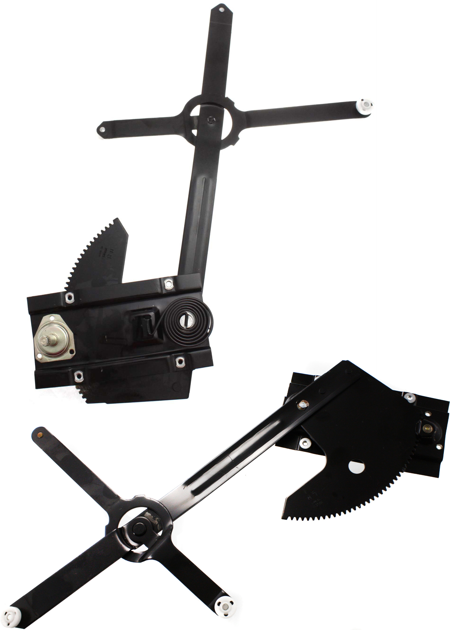 AM C K SUBURBAN 77-91 FRONT WINDOW REGULATOR RH AND LH Manual SKU SET C462915 Partslink GM1351101 GM1350101 OEM 14027432-14027431