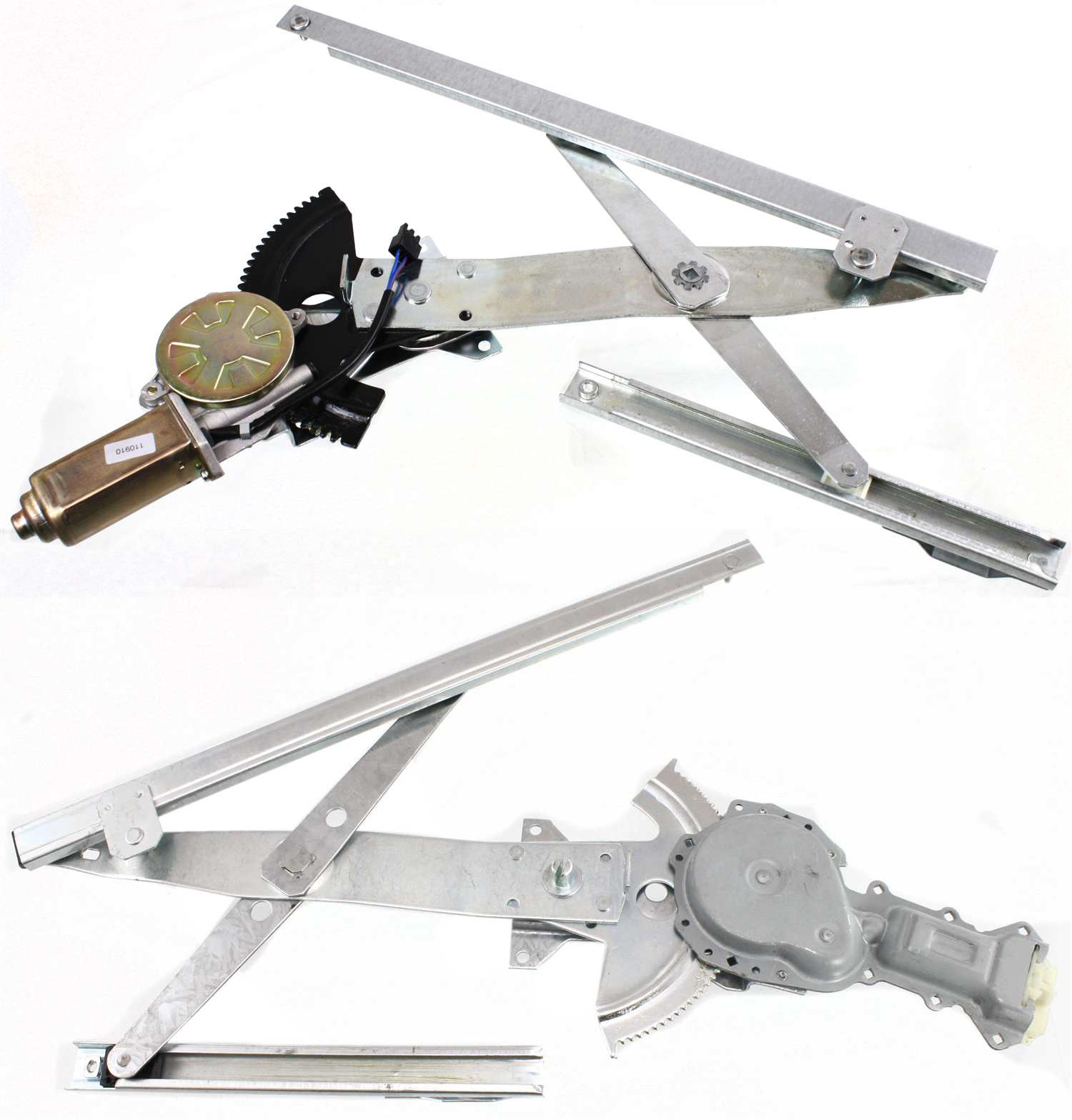 AM CAVALIER SUNFIRE 95-05 FRONT WINDOW REGULATOR RH AND LH Power With Motor SKU SET C462919 Partslink GM1350116 GM1351116 OEM 15218051-15218059