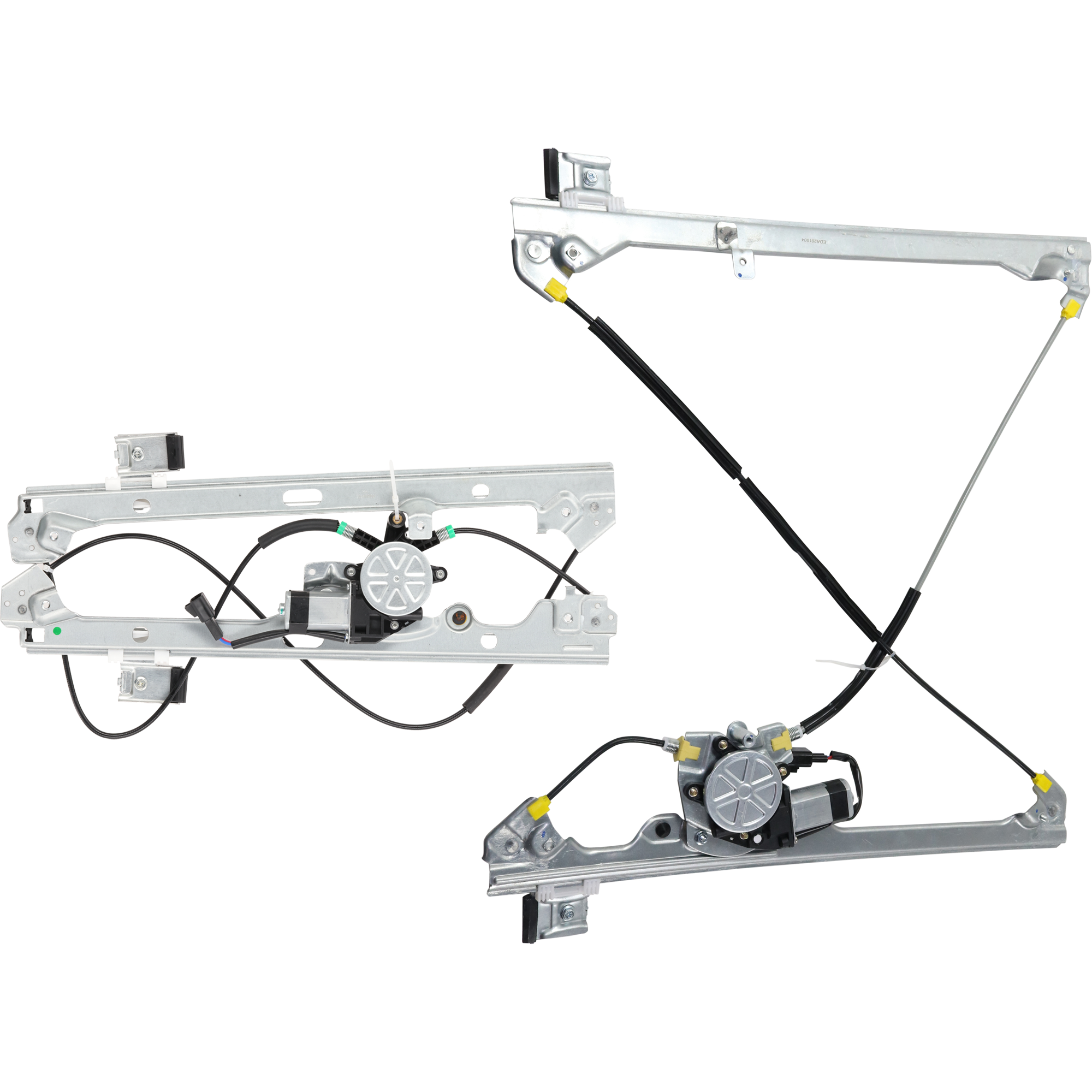 AM SILVERADO SIERRA 99-07 FRONT WINDOW REGULATOR RH AND LH Power w Motor Includes 2007 Classic SKU SET C462935G Partslink GM1350110 GM1351110 OEM 19120846-19120847