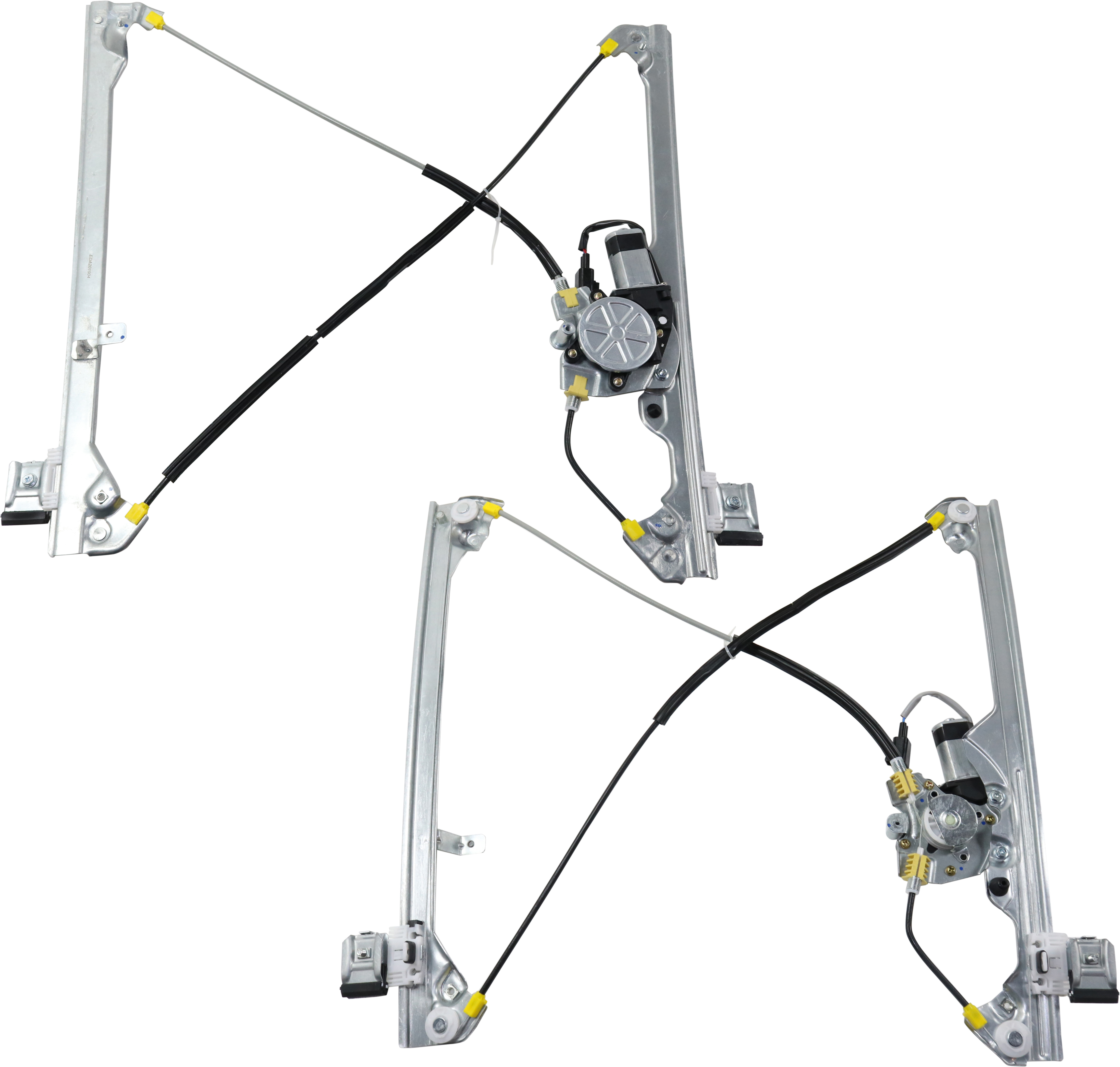 AM SILVERADO SIERRA 99-07 FRONT WINDOW REGULATOR RH AND LH Power w Motor Includes 2007 Classic SKU SET C462935 Partslink GM1351110 GM1350110 OEM 19120847-19120846