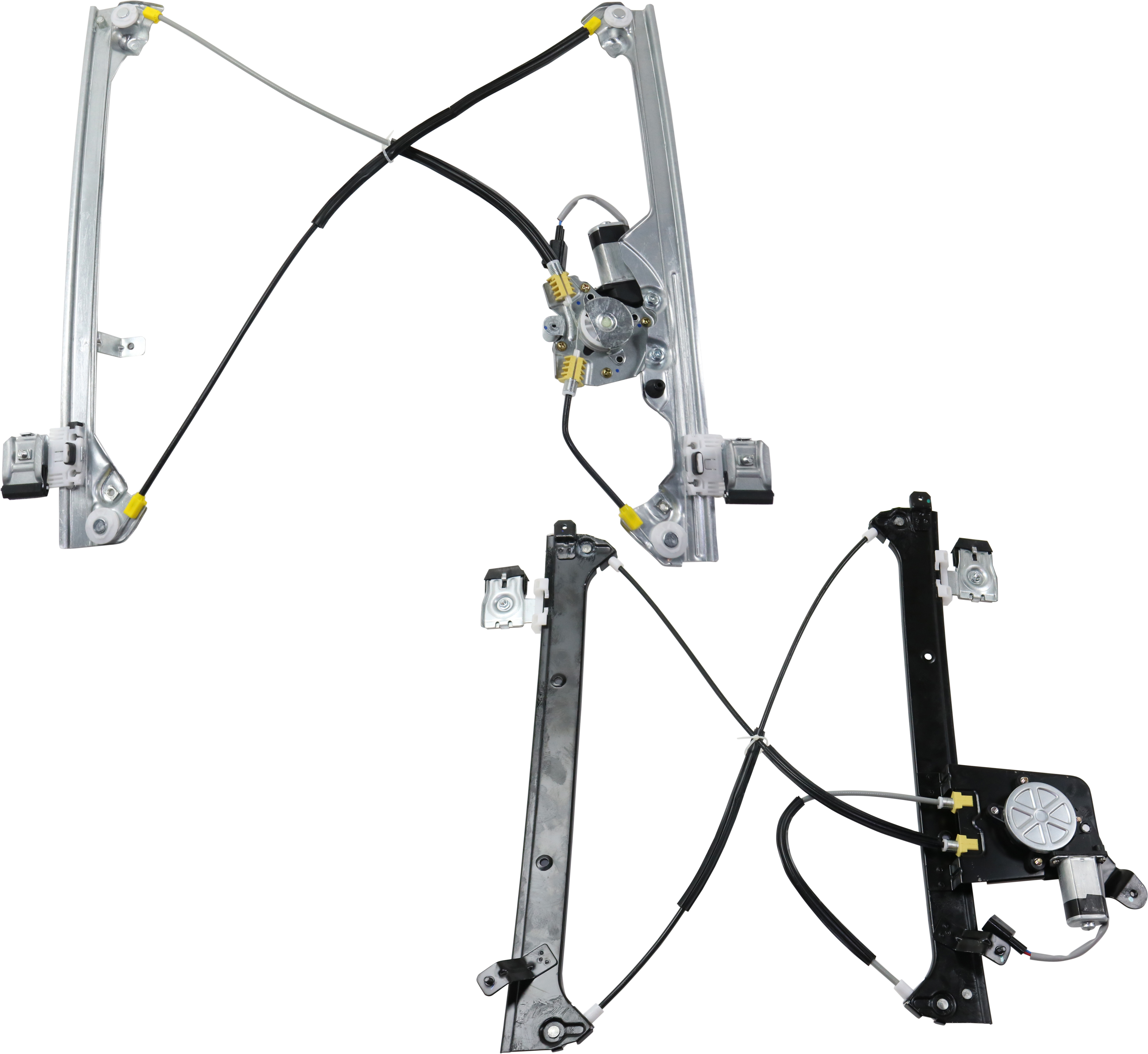 AM SUBURBAN 1500-2500-00-06 FRONT AND REAR WINDOW REGULATOR LH Power w Motor SKU SET C462936-2L Partslink GM1350110 GM1550114 OEM 19120846-19301981