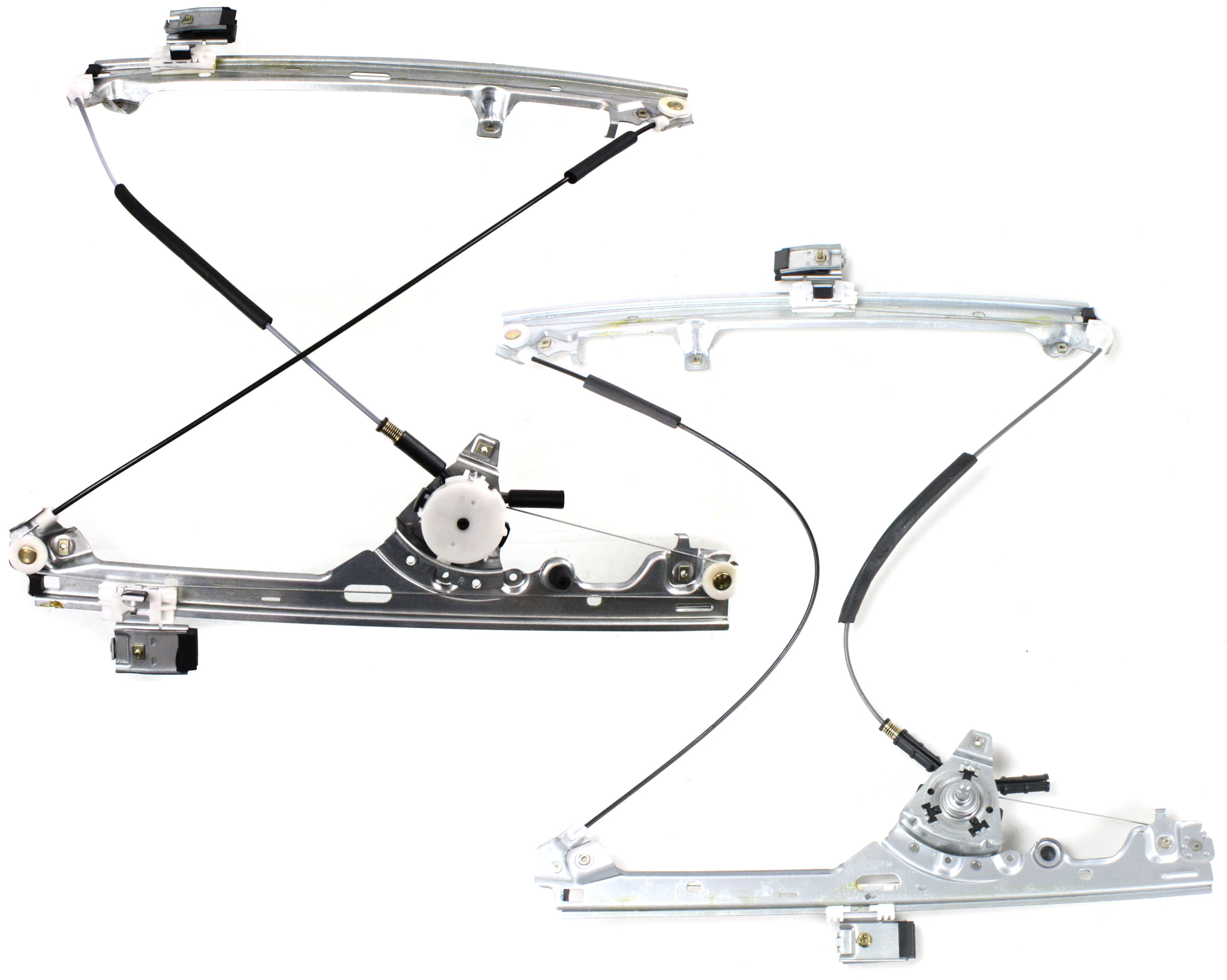 AM SILVERADO SIERRA 99-07 FRONT WINDOW REGULATOR RH AND LH Manual Fits 2007 Classic SKU SET C462937 Partslink GM1350109 GM1351109 OEM 15871124-15871125