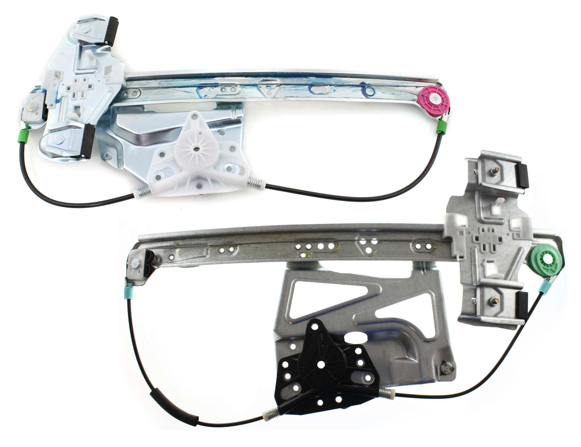 AM DEVILLE 00-05 FRONT AND REAR WINDOW REGULATOR RH Power w o Motor SKU SET C462941-2R Partslink GM1351139 GM1551112 OEM 19244839 PFM 19244841 PFM 1039
