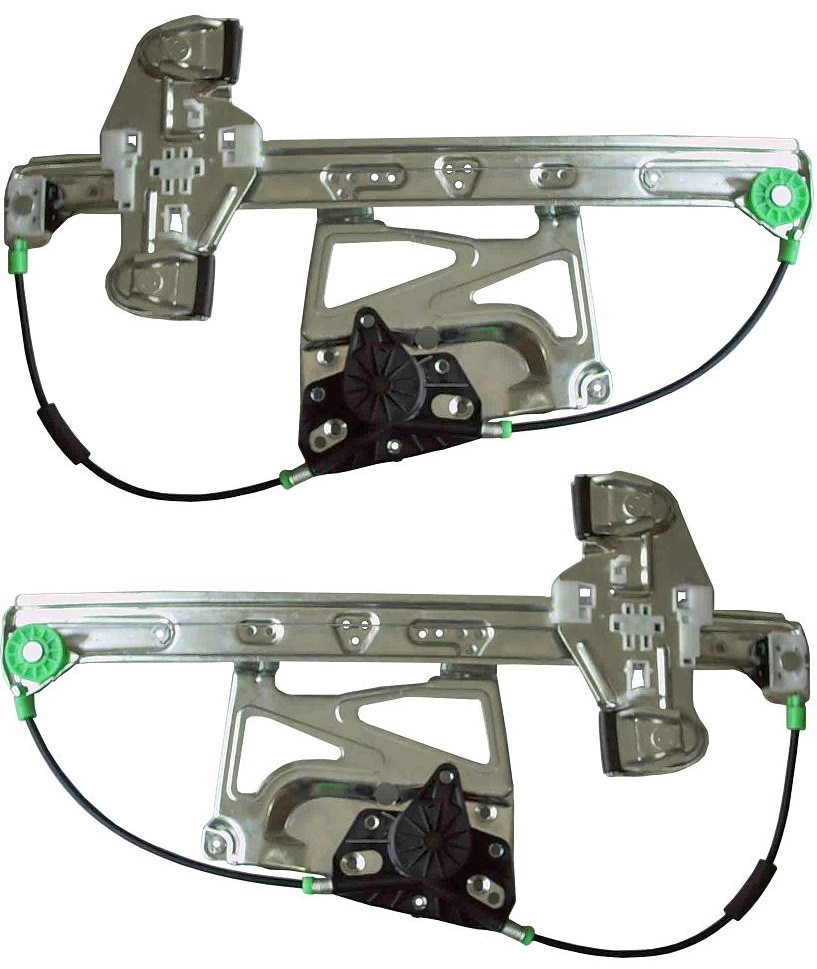 AM DEVILLE 00-05 FRONT WINDOW REGULATOR RH AND LH Power w o Motor Sedan SKU SET C462941 Partslink GM1351139 GM1350139 OEM 19244839 PFM 19244841 PFM 1924