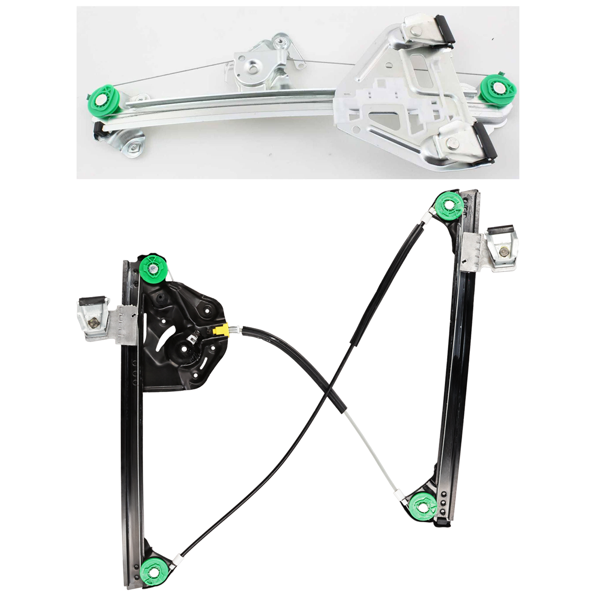 AM CTS 03-07 FRONT AND REAR WINDOW REGULATOR LH Power w o Motor SKU SET C462950 Partslink GM1350163 GM1550111 OEM 15277680 PFM 15775229