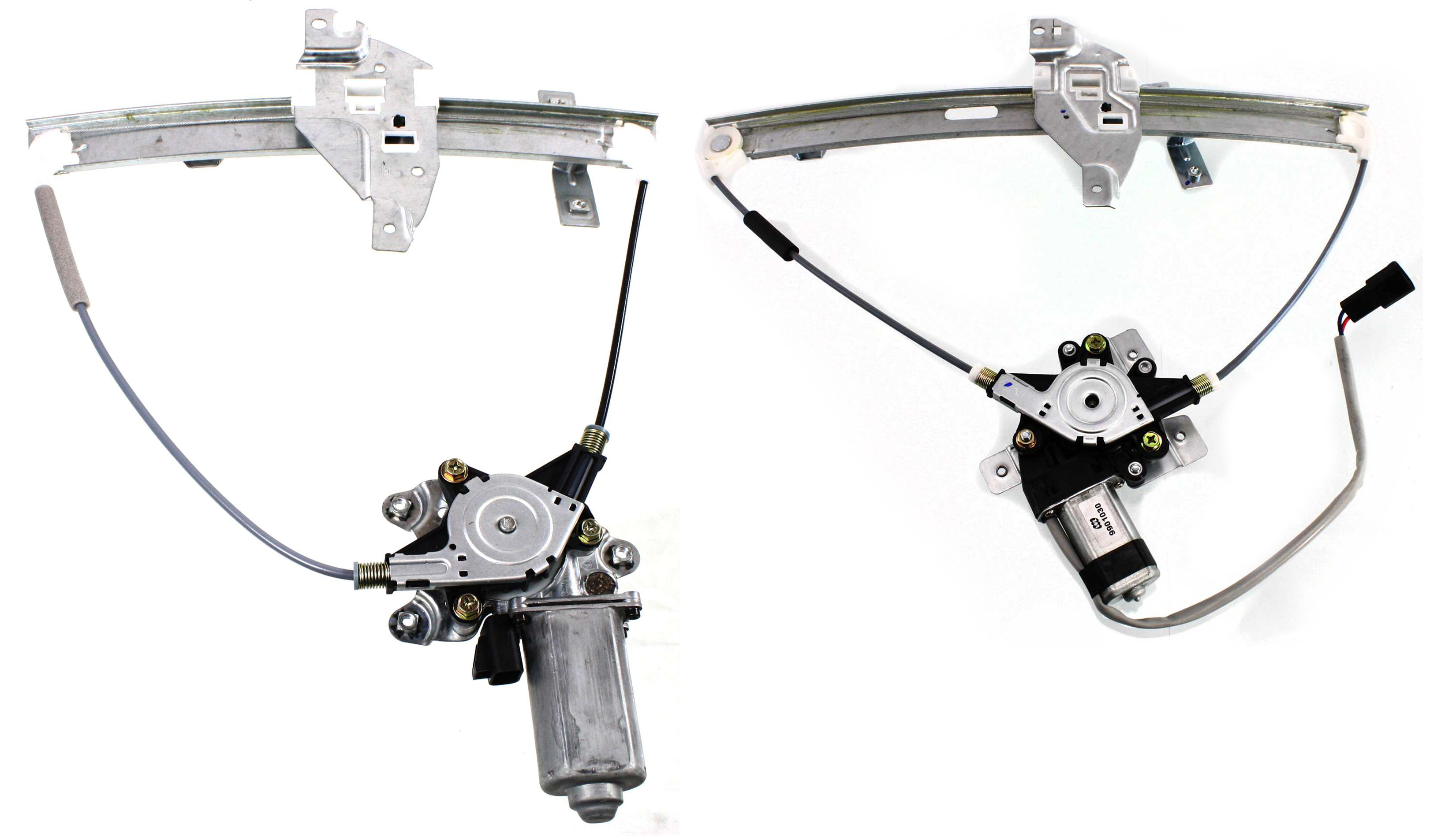 AM IMPALA 00-05 FRONT AND REAR WINDOW REGULATOR LH Power w Motor SKU SET C462954-2L Partslink GM1350135 GM1550122 OEM 15240530-10338857