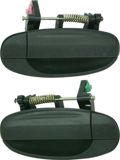 AM AVEO 04-06 AVEO5-06-11 REAR EXTERIOR DOOR HANDLE RH AND LH Assembly Textured Black SKU SET C491345 Partslink GM1521136 GM1520136 OEM 96541634-96583053-96541633-965