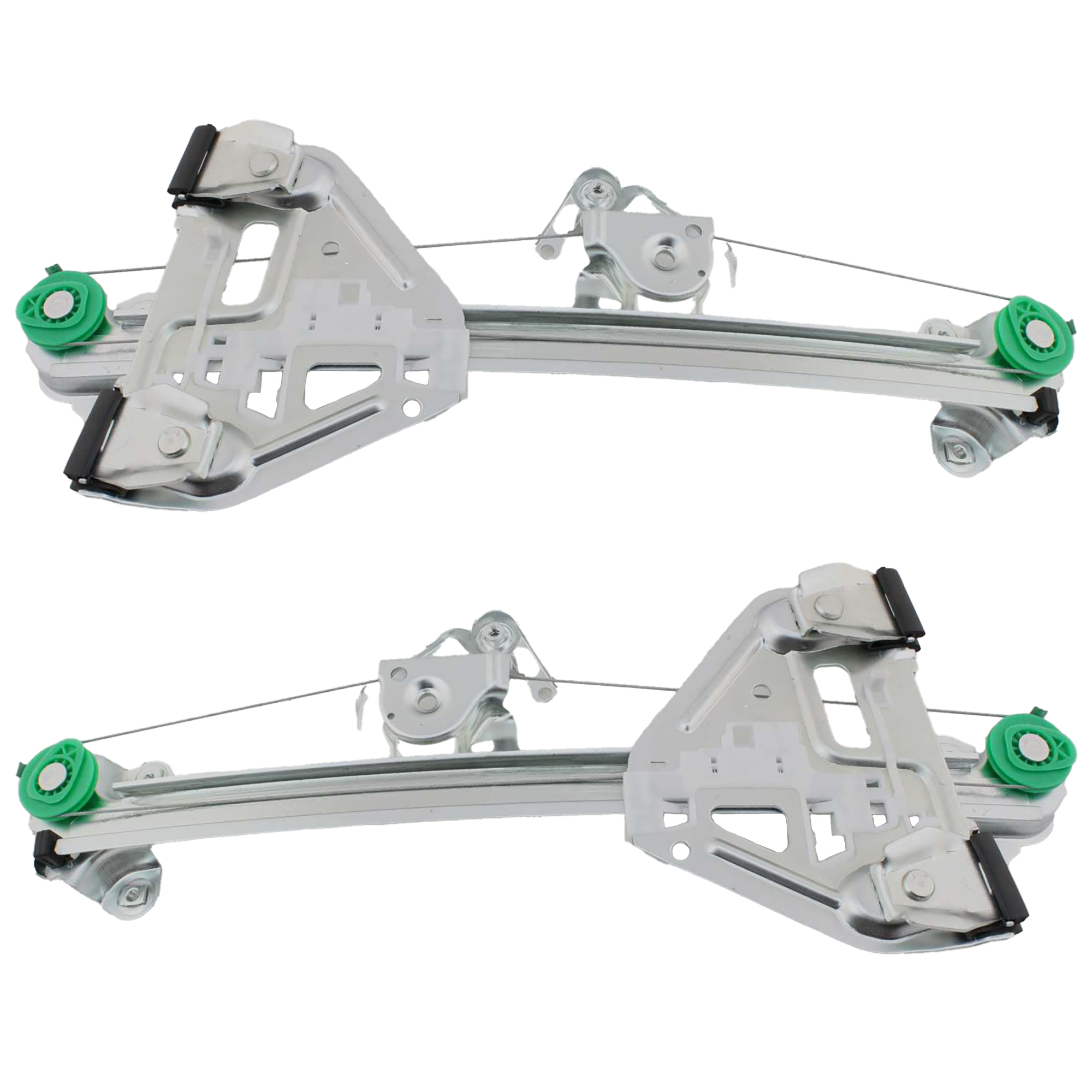 AM CTS 03-07 REAR WINDOW REGULATOR RH AND LH Power Without Motor SKU SET C491711 Partslink GM1551111 GM1550111 OEM 15277679 PFM 15277680 PFM