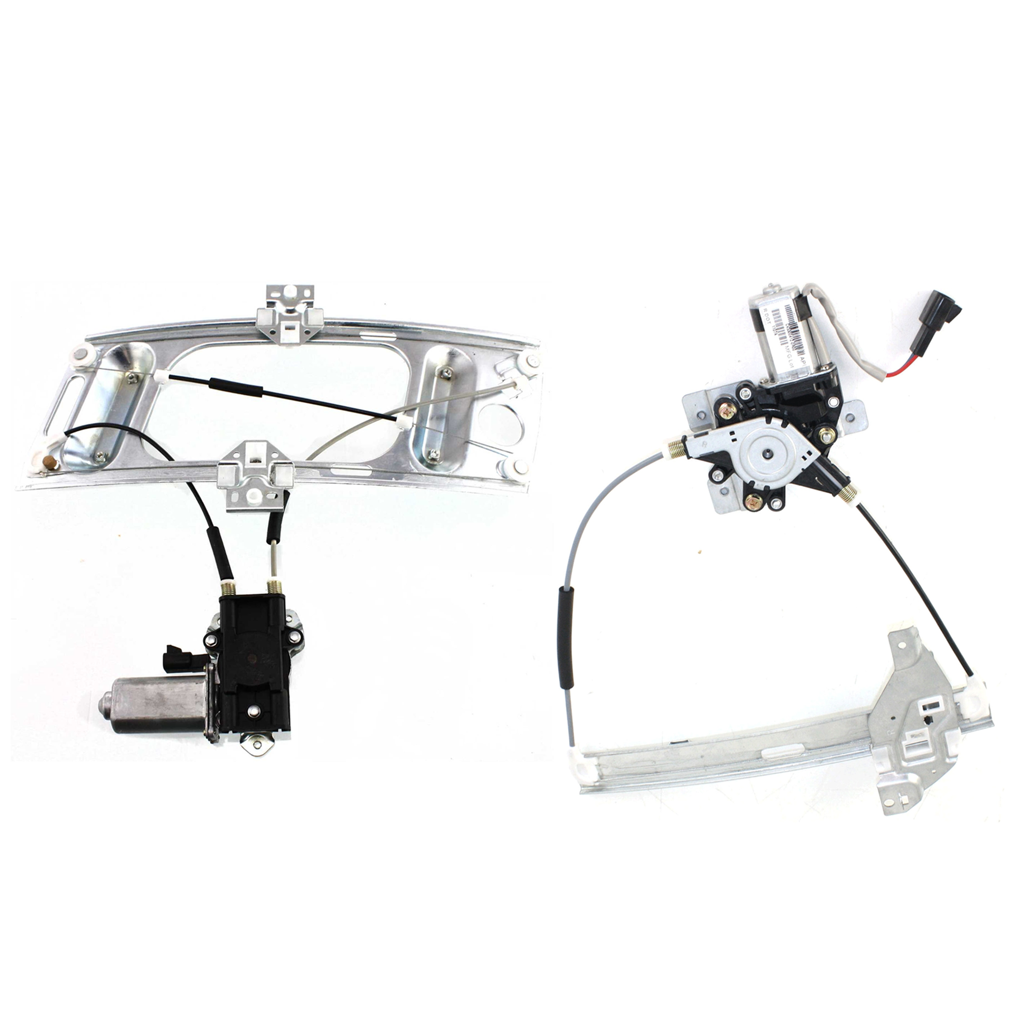 AM MONTE CARLO 00-05 FRONT AND REAR WINDOW REGULATOR RH Power w Motor Coupe SKU SET C491713 A Partslink GM1351130 GM1351151 GM1551122 OEM 10309979-10345288-10338856
